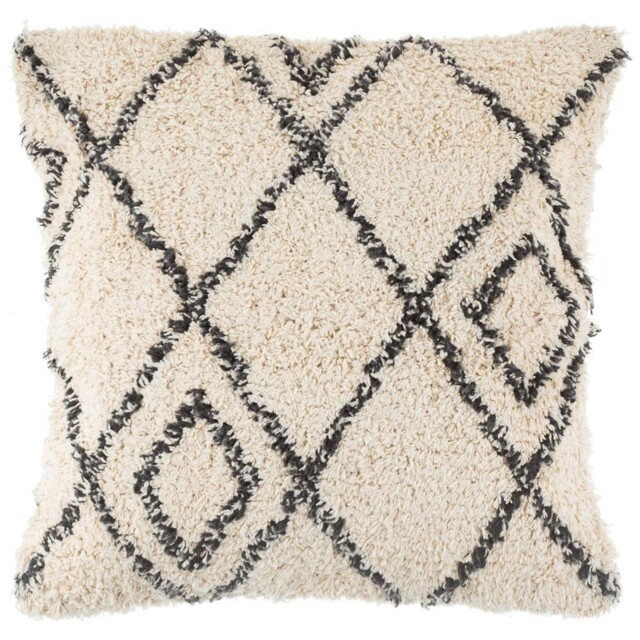 Sass & Belle Berber Style Diamonds Tufted Cushion 1 Count (pack Of 1),