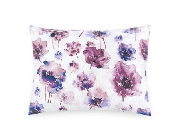 Calvin Klein Set Of 2 100% Cotton Pillowcases Watercolour Bloom Brand
