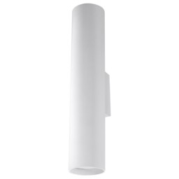 Modern Wall Lamp Lagos 2 White Gu10 Led Sollux Lighting Living Room