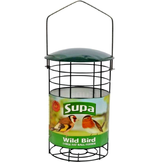 Supa Large Fat Ball Feeder : Garden Bird Energy Fatball Pet Feeding