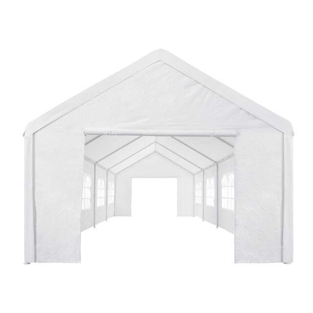 8m X 4m Garden Large Marquee Wedding/party Tent Gazebo - White