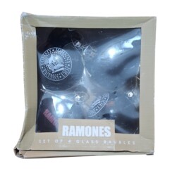 Official Ramones - Christmas Bauble Set X 4