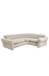 Intex Inflatable Corner Living Room Air Mattress Sectional Sofa Couch,