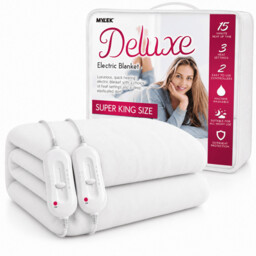 Electric Blanket Super King Heated Mattress Cover Machine Washable