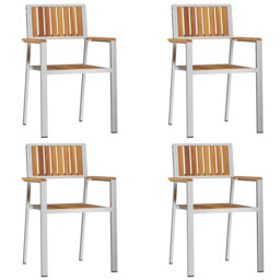 Garden Chair Outdoor Seating Modern Terrace Furniture Bench Patio Lawn