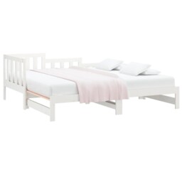 Solid Wood Pine Pull-out Day Bed Wooden Sofa Bed Multi Colours/sizes