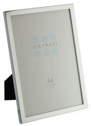 Sixtrees Elite Wide Profile Silver Plated 2 X 3 Inch - 8 X 10 Inch