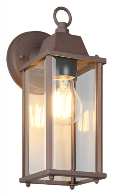 Outdoor Light Brown Olona Wall Ip23 Rusty Trio 201960124
