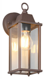 Outdoor Light Brown Olona Wall Ip23 Rusty Trio 201960124