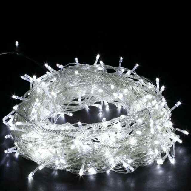 Christmas Led Strings Fairy Lights Tree Mains Outdoor Garden Xmas