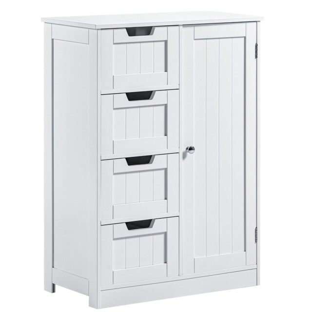 Priano Bathroom Cabinet Single Double Wall Mounted Mirrored Drawer