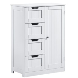 Priano Bathroom Cabinet Single Double Wall Mounted Mirrored Drawer