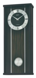 Seiko Wooden Musical Pendulum Battery Wall Clock Qxm396k