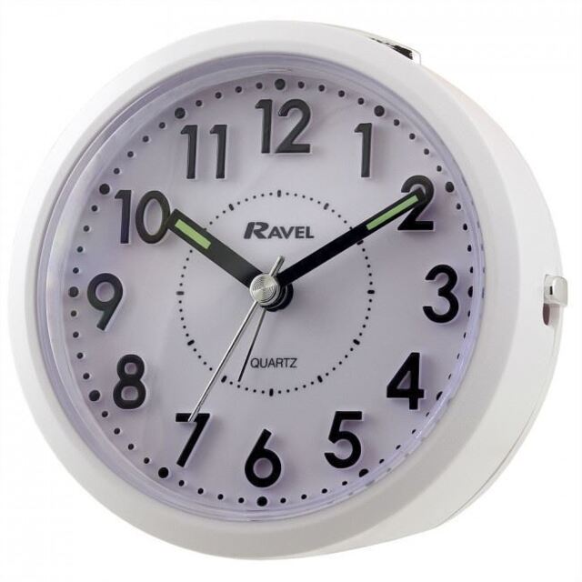 Rc029.4 Ravel Round Tilt A/clock White