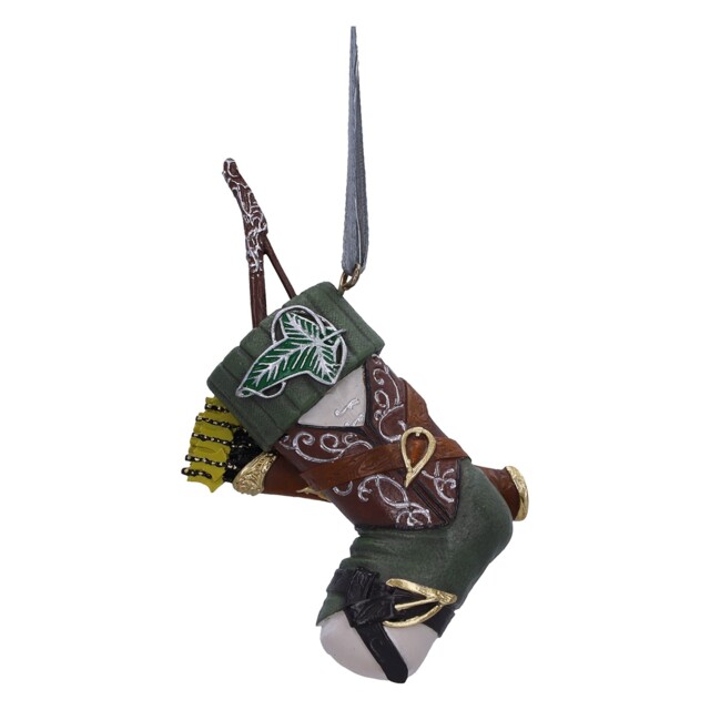 Nemesis Now Lord Of The Rings Legolas Stocking Hanging Ornament 8.8cm,