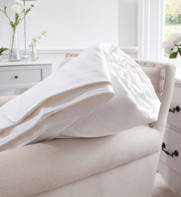 Jasmine Silk 100% Mulberry Silk Filled Duvet Quilt -super King 4 Tog