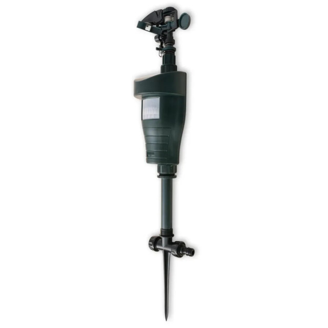 Animal Repellent Dark Green Abs Jet-spray Pir Sensor 10m Range 100m²