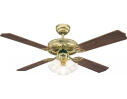 "132 Cm / 52"" Westinghouse Ceiling Fan Light Monarch Trio In Polished"