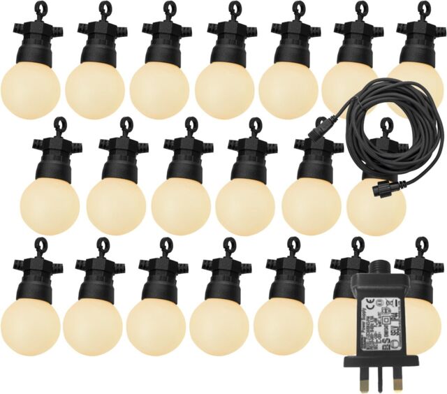 Led String Light Set 24v Festoon Honolulu Luxform Lighting 20 Garden