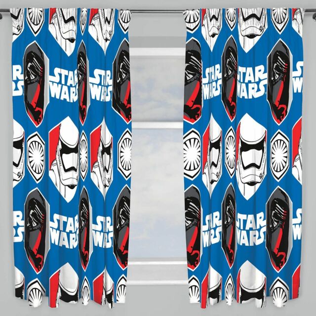 Star Wars Episode Vii Curtains Force Awakens 66in (168cm) X 54in