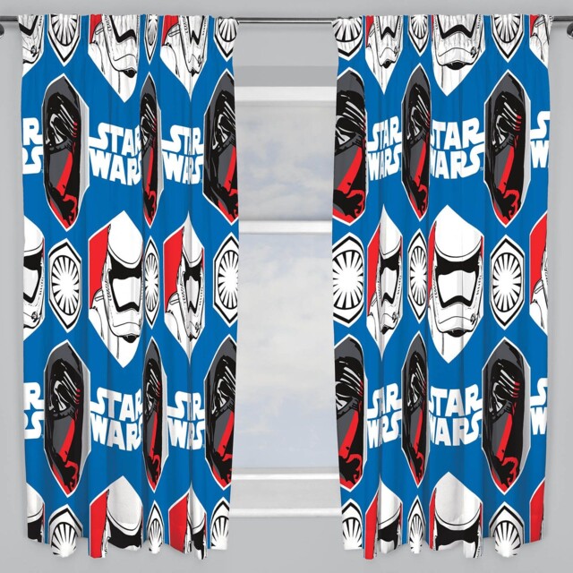 Star Wars Episode Vii Curtains Force Awakens 66in (168cm) X 54in