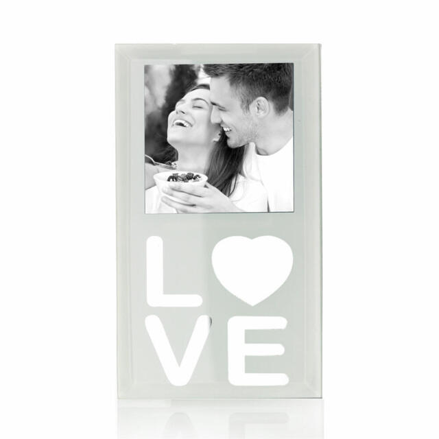 Ritzenhoff & Breker Photo Frame, Love, White, 12x7 Cm, Gift Idea,