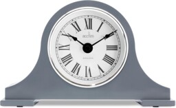 Acctim Aston Grey Napoleon Battery Mantel Clock Harston 36967 -