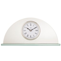 Acctim Milton Mantel Clock Quartz Glass Energy Efficient Movement
