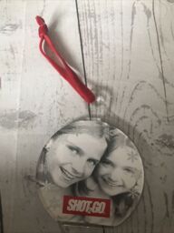 Christmas Photo Insert Decoration Festive Personalised Gift Tree N