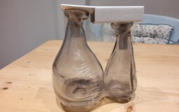 2 Pack Ikea Small Glass Vases Brand And Sealed