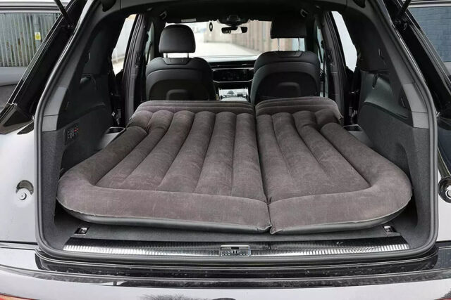 Camping And Car Van Travel Inflatable Rear Car Boot Double Air Bed