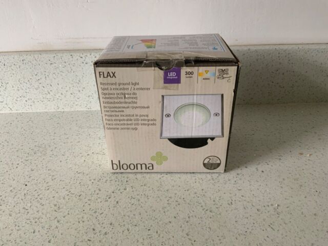 Led Recessed Ground Light Blooma Flax X1 Several Available