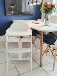 Safetots Baby High Chair Wood With Tray, Grow With Me, All Colours
