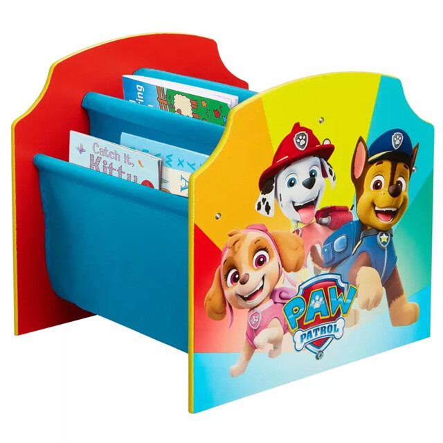 Paw Patrol Kids Sling Bookcase Bedroom Furniture Chase Rocky Children