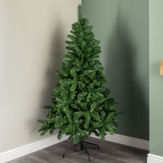 7ft (210cm) Imperial Pine Christmas Tree In Green With 770 Tips 137cm