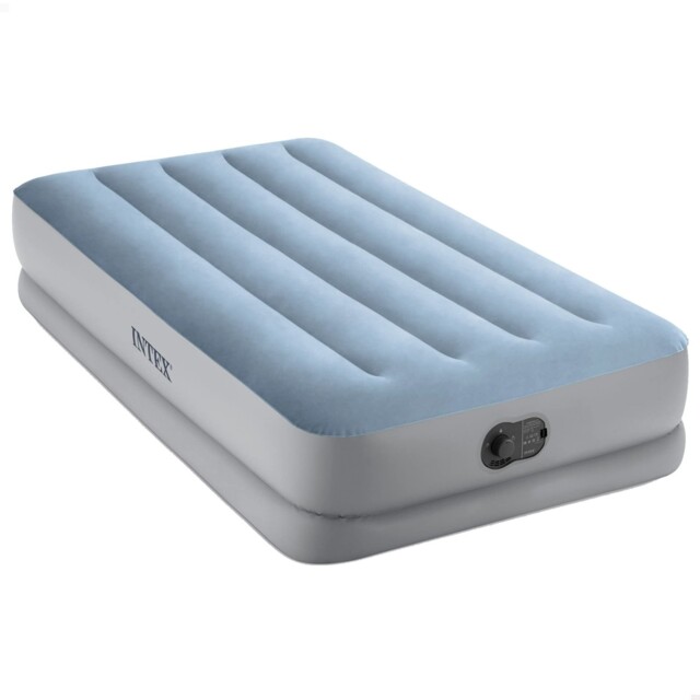 Intex Twin Dura-beam Comfort 64157 Air Bed With Fastfill Usb Pump,