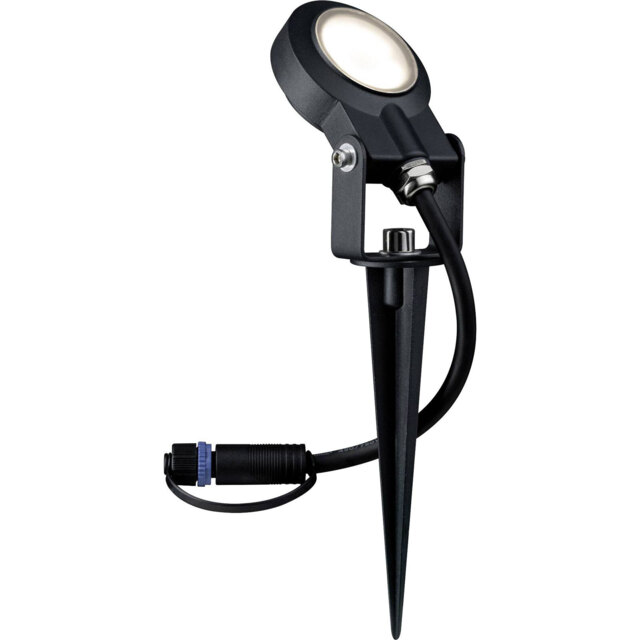 Paulmann 93934 Plug & Shine Led Garden Light 6w Warm White Anthracite