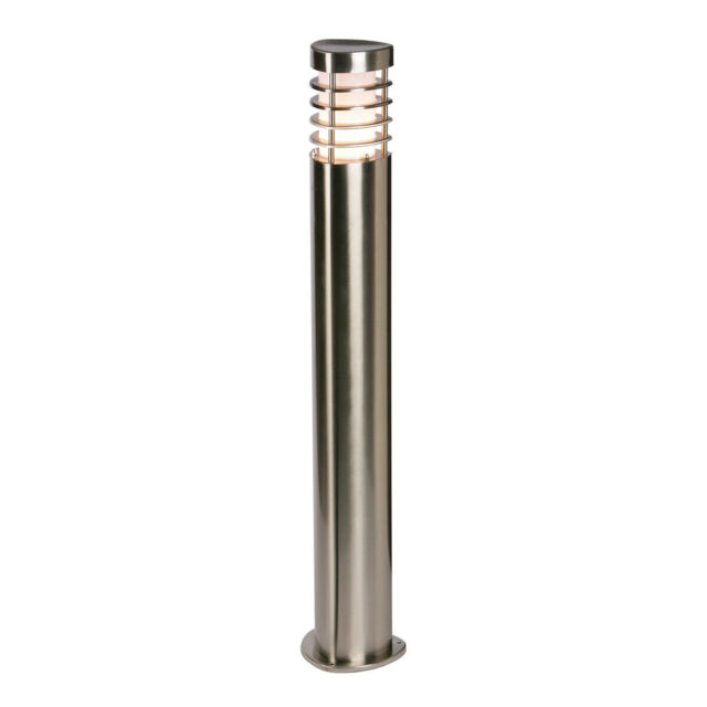 Saxby Bliss Stainless Steel Outdoor Garden Patio E27 Led Bollard Post