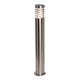 Saxby Bliss Stainless Steel Outdoor Garden Patio E27 Led Bollard Post
