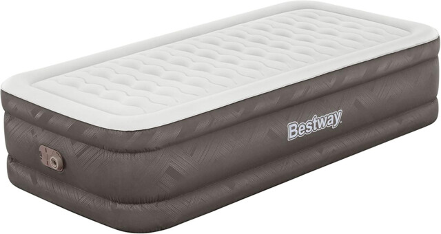Airbed Mattress W/ Built-in Ac Pump Bestway Fortech 1.91m Inflatable
