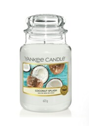Yankee Candle Coconut Splash Candle Large Jar 623g, Scented Candle