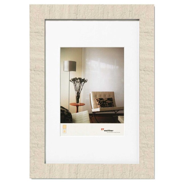Walther Home Wooden Picture Frame - 6x4 Inch - (insert 4x2.75 Inch)