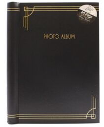 "6""x8"" Traditional Photo Album 40 Or 80 Self Adhesive Pages Family"