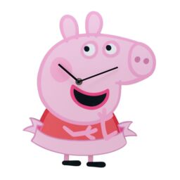 Peppa Pig Pendulum Wall Clock, Children's Wall Clock, Officially