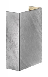 Outdoor Light Silver Fold 10 Led Wall Ip54 Galvanised Nordlux
