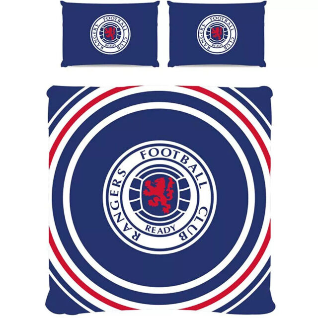 Rangers Double Duvet Set Pulse Gift Design Official Licensed