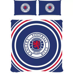 Rangers Double Duvet Set Pulse Gift Design Official Licensed