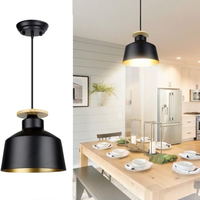 Depuley House Pendant Lighting, Chandeliers Ceiling Lights With Black