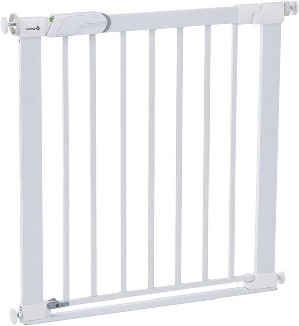 Safety 1st Flat Step Stair Gate Baby Pressure Fit White 73-80cm