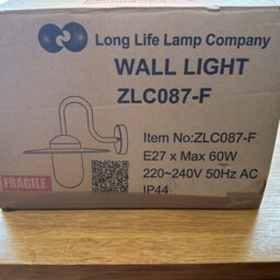 Outdoor Black Stainless Steel Wall Light Ip44 Down Light Heritage